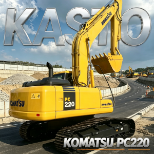 Brand New Japanese Original 22ton Excavator KOMATSU PC220-7 Cummins Engine for Sale