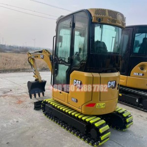 CAT® 302 CR Mini Hydraulic Excavator | With Blade/Hammer/Extendable Chassis| Shanghai KASTO