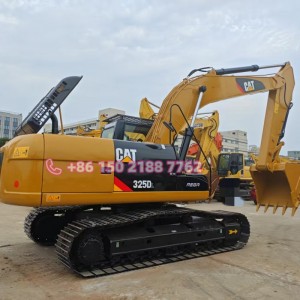 Almost New CAT325D 25 ton Japanese  Middle Size Crawler Excavator for Sale