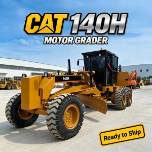 CAT® 140H Motor Grader Road Construction Machinery Available in Stock for Sale