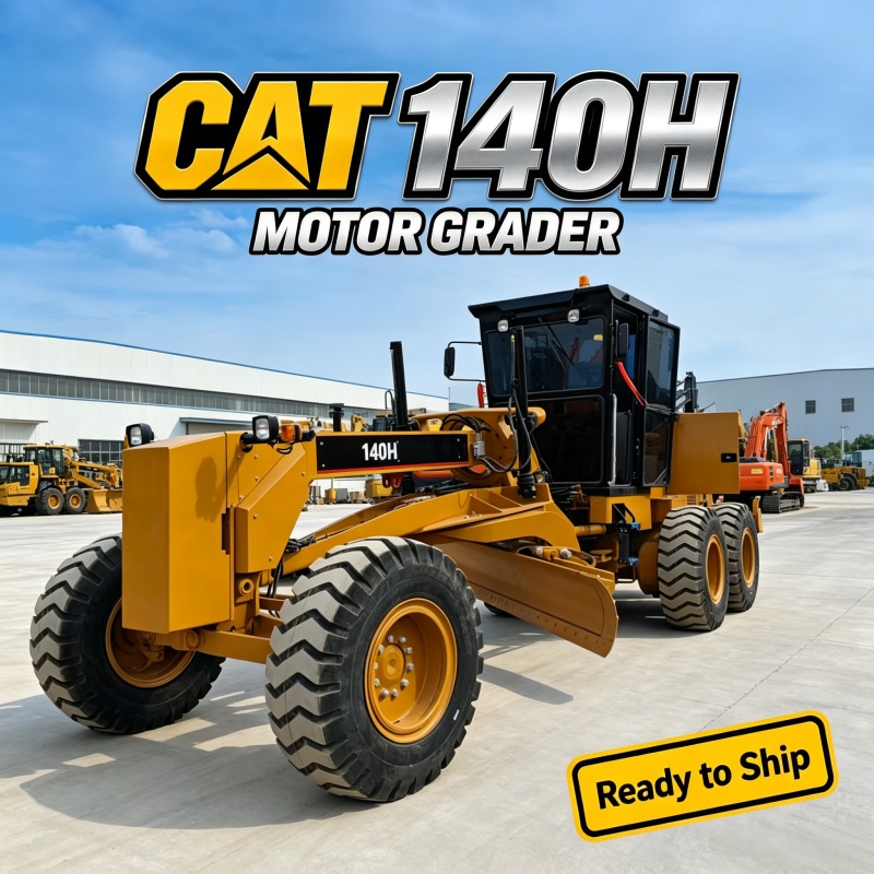 CAT 140H Grader Shanghai KASTO (1)