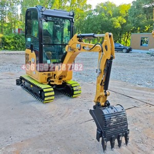 CAT® 302 CR Mini 2 ton Excavator With Blade/Extendable Chassis | Shanghai KASTO for Family/ Farming