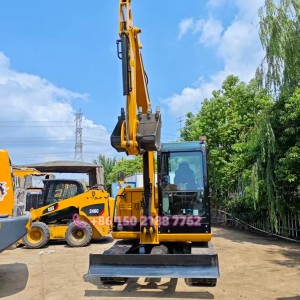6TON Used Mini Excavadora Caterpillar 306E2 Mini Digger with Blad for Sale