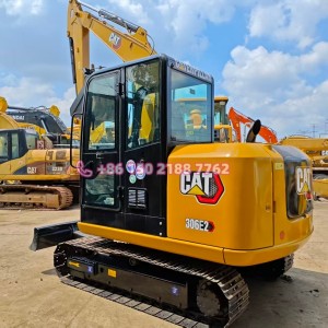 6TON Used Mini Excavadora Caterpillar 306E2 Mini Digger with Blad for Sale
