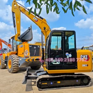 6TON Used Mini Excavadora Caterpillar 306E2 Mini Digger with Blad for Sale