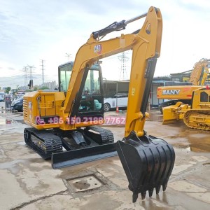 Used Mini Excavadora Caterpillar 306E2 6TON Mini Digger with Blad for Sale