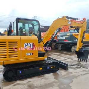Used Mini Excavadora Caterpillar 306E2 6TON Mini Digger with Blad for Sale