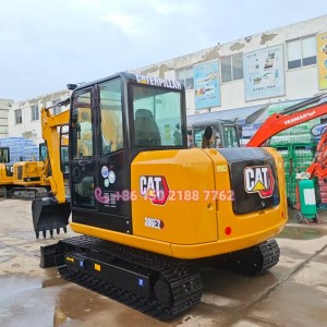 Used Mini Excavadora Caterpillar 306E2 6TON Mini Digger with Blad for Sale
