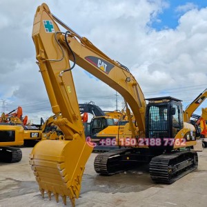 American USA Original Caterpillar CAT 320C Crawler Excavator Mistubishi 3066 Motor Bolivia for Sale