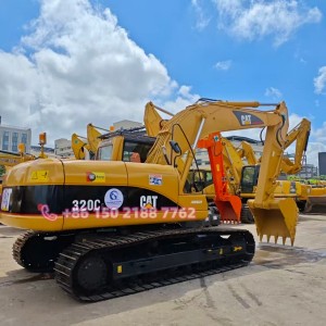 American USA Original Caterpillar CAT 320C Crawler Excavator Mistubishi 3066 Motor Bolivia for Sale