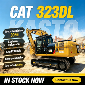 Caterpillar CAT323D2L CAT323D Excavadora With 3066 Mechenical Engine/Motor For Bolivia en Venta