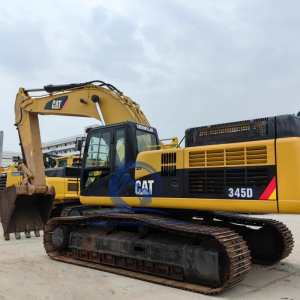 45ton Used Excavator Cat 345D 345dl Used Crawler Excavator Original Cat 345D for Sale