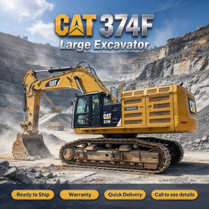 CAT® 374F L Hydraulic Crawler Excavator | 75-Ton Heavy-Duty Power with C15 ACERT Engine