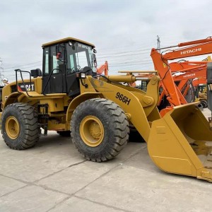 Used CAT966H with good performance Wheel Loader