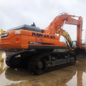 2023 DOOSAN DX500 Used Excavator with Large Bucket Capacity