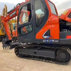 Used Doosan DX75 Hydraulic Crawler Excavator