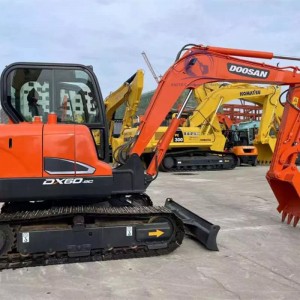 Used Doosan DX60 combines performance quality and cost-effectiveness