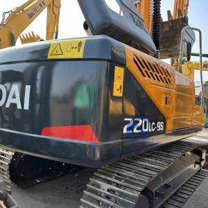 22 Ton Used Hyundai 220LC-9S Crawler Excavator