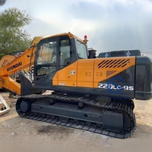 22 Ton Used Hyundai 220LC-9S Crawler Excavator