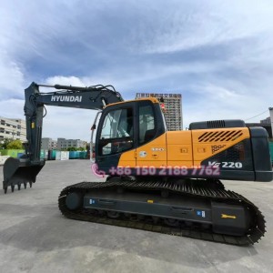 Korean New Model HYUNDAI 220VS 22-Ton  Hydraulic Excavator Excavadora for Sale