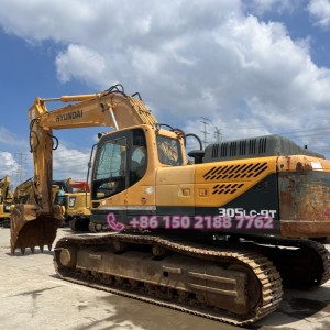 Original Condition EXCAVATOR Hyundai 305LC-9T Hydraulic Crawler Excavator for Sale