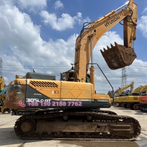 Original Condition EXCAVATOR Hyundai 305LC-9T Hydraulic Crawler Excavator for Sale