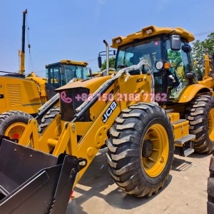 New 2025 JCB Original 4CX Backhoe with Telescopic Arm Multi-function Bucket Retroexcavadora Backhoe Loader for Sale