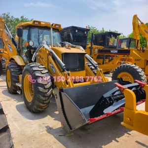 New 2025 JCB Original 4CX Backhoe with Telescopic Arm Multi-function Bucket Retroexcavadora Backhoe Loader for Sale