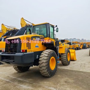 KOMATSU WA320-6 Wheel Loader Mini Original Japanese Loader for Sale