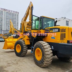 KOMATSU WA320-6 Wheel Loader Mini Original Japanese Loader for Sale