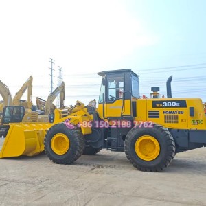 Original Japanese Mechanical Engine KOMATSU WA380-3 Wheel Loader For Sale