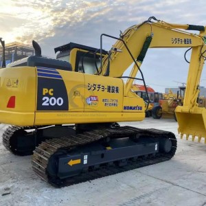 Used Komatsu pc200-8, good performance, imported from Japan