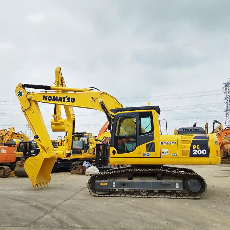 Used Komatsu pc200-8, good performance, imported from Japan Featured Image