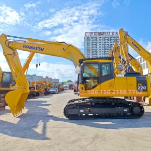 KOMATSU PC220-7 Hydraulic Crawler Excavator | 22.9-Ton Heavy-Duty Performance | Shanghai KASTO