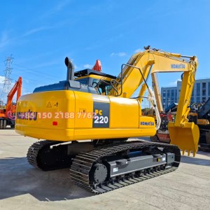 Brand New Japanese Original 22ton Excavator KOMATSU PC220-7 Cummins Engine for Sale
