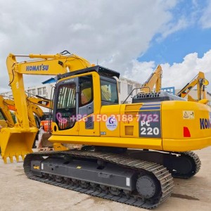 10 Rollers Long Chassis KOMATSU PC220-8 22 Ton Excavator Built for Tough Terrain | Shanghai KASTO
