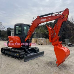 KUBOTA U55 Series Mini Excavator Zero Tail Swing with Thumb/ Quick Coupler for Sale