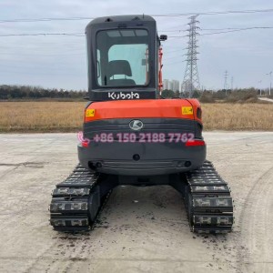 KUBOTA U55 Series Mini Excavator Zero Tail Swing with Thumb/ Quick Coupler for Sale