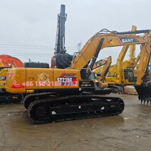 SANY SY215C Chinese Hydraulic Crawler Excavator 21-Ton Power with High Efficiency & Reliability