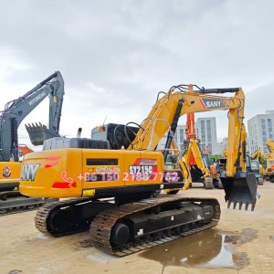 Used SANY SY215C 21.5 Tons Chinese Hydraulic Crawler Excavator with Mitsubishi Engine for Sale