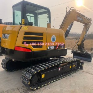 SANY SY60C 6 Tons China Hydraulic Crawler Mini Excavator in Stock for Sale