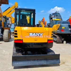Chinese SANY SY60C Pro 6 Tons Forest Hydraulic Crawler Mini Excavator in Stock for Sale