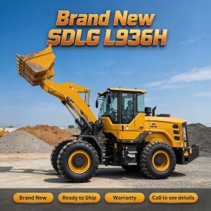 Brand New 0 Hour SDLG L936H Wheel Loader | 3–3.5 Ton Class with Weichai Power For Sale