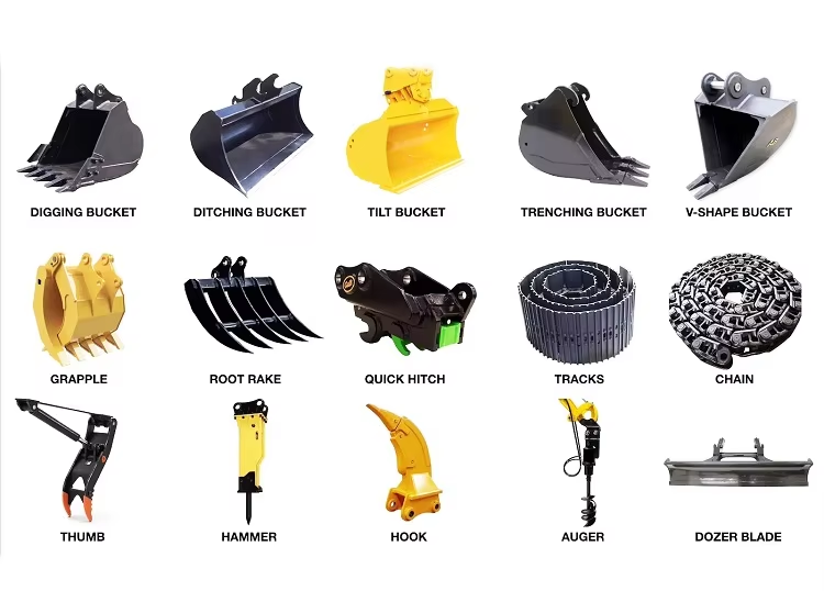 Shanghai KASTO- excavator parts attachment