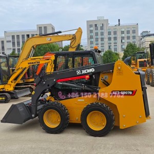 XCMG XC7-SR07B Skid Steer Loader | 2.95-Ton Compact Power with Yuchai/Yanmar Engine For Sale