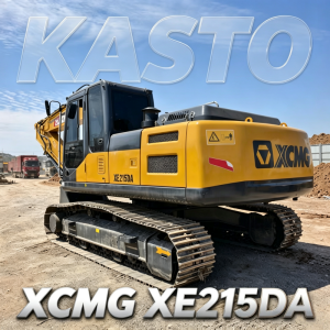 95% New XCMG XE215DA XCMG215 21.5Ton Used Excavator With Cummins Engine for Sale