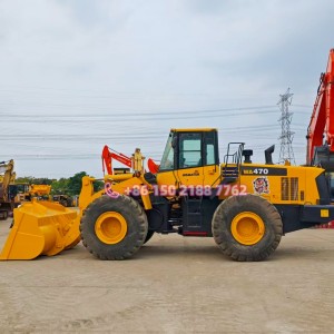 Original Japanese Powerful KOMATSU WA470-6 Wheel Loader with S6D125 Engine For Sale