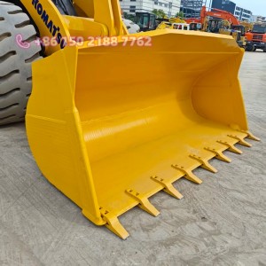 Original Japanese Powerful KOMATSU WA470-6 Wheel Loader with S6D125 Engine For Sale