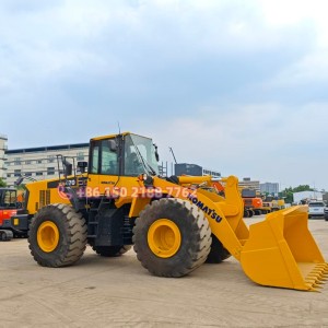 Original Japanese Powerful KOMATSU WA470-6 Wheel Loader with S6D125 Engine For Sale