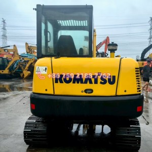 KOMATSU PC56 Mini Hydraulic Excavator with Bald for Sale